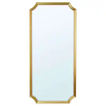 IKEA Svansele mirror, gold-colour, 28 3/4x62 1/4 offer