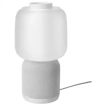 IKEA Symfonisk speaker lamp w wi-fi, glass shade, white offer