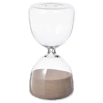 IKEA Eftertänka decorative hourglass, clear glass/sand, 6 offer