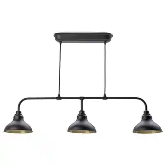 IKEA Agunnaryd pendant lamp with 3 lamps, black offer