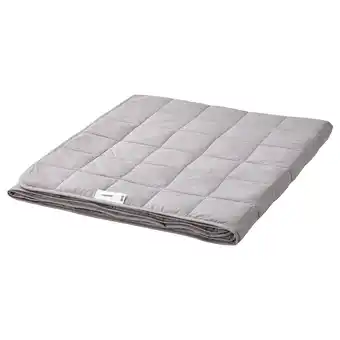 IKEA Odonvide weighted blanket, 13.23 lb, dark gray/light warm, twin offer