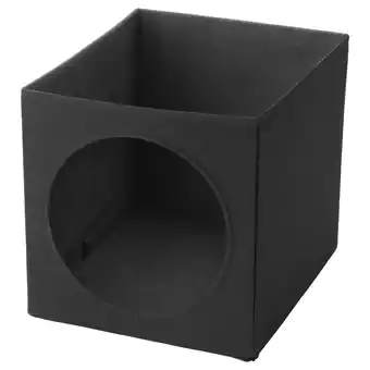 IKEA Lurvig cat house, black, 13x15x13 offer