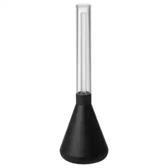 IKEA Björkspirea led decorative light, black tube-shaped offer