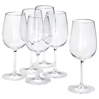 Storsint wine glass, clear glass, 17 oz