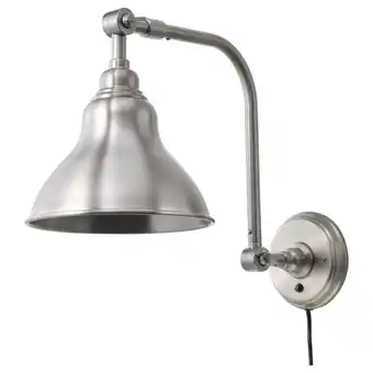 IKEA Ankarspel wall lamp, pewter effect offer