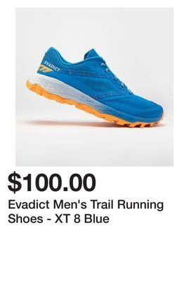Decathlon Evadict men's trail running shoes - xt 8 blue offer