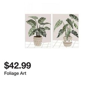 Terra Green Houses Foliage art offer