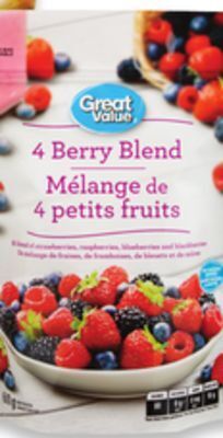 Walmart Great value frozen fruit offer