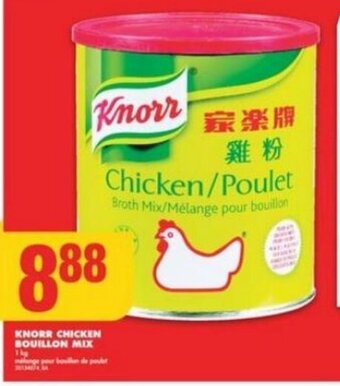 No Frills KNORR CHICKEN BOUILLON MIX 1kg offer