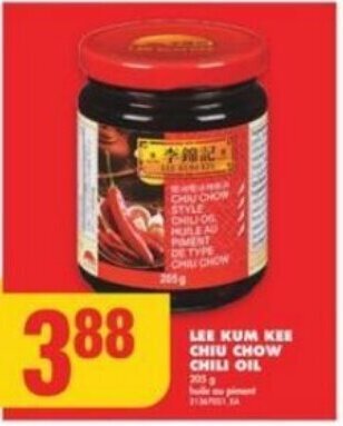 No Frills LEE KUM KEE CHIU CHOW CHILI OIL offer