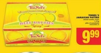 No Frills TINNEL'S JAMAICAN PATTIE'S offer