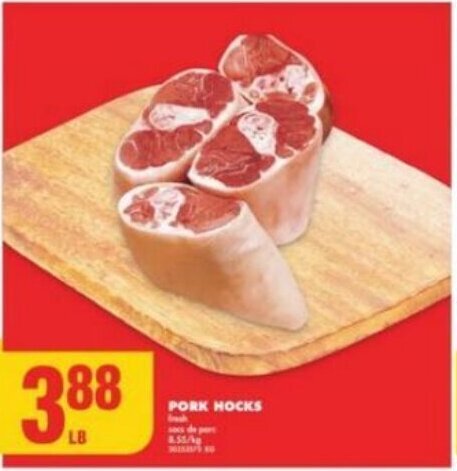 No Frills PORK HOCKS offer