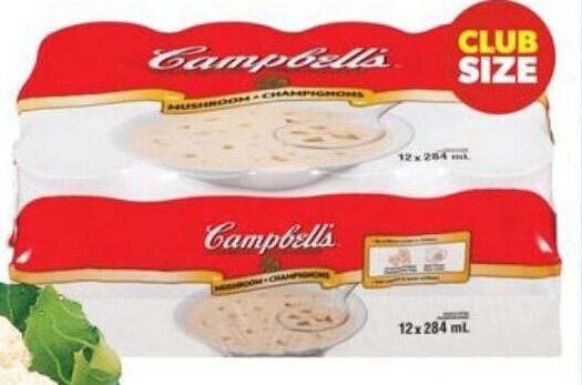 Real Canadian Superstore CAMPBELL'S CONDENSED SOUP 12x284 ML offer