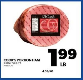 Real Canadian Superstore COOK'S PORTION HAM offer