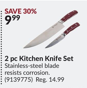 Princess Auto 2 pc kitchen knife set offer