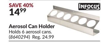 Princess Auto Aerosol can holder offer
