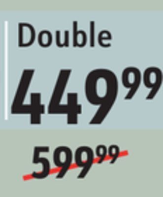 Oxford Mills Serenity double offer