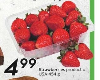 Sobeys Strawberries 454g offer