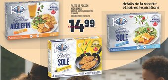 Metro FILETS DE POISSON HIGH LINER SURGELÉS, 425-540 g offer