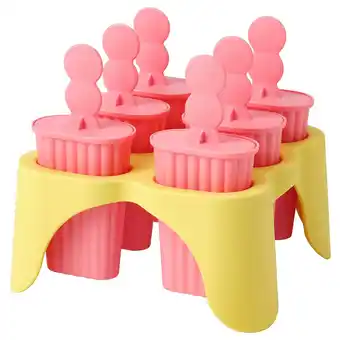IKEA Uppfylld ice pop maker, pink/yellow offer