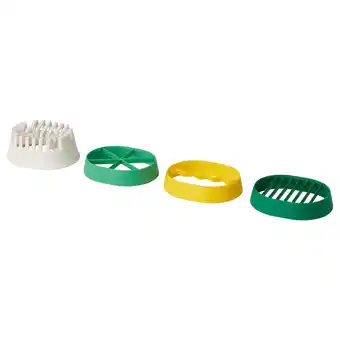 IKEA Uppfylld egg slicer, set of 4, mixed colors offer
