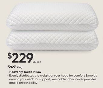 Dormez Vous Heavenly touch pillow offer
