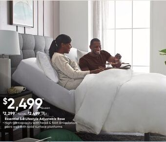 Dormez Vous Essential 3.0 lifestyle adjustable base offer