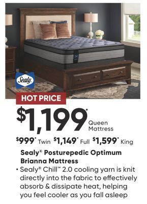 Dormez Vous Sealy posturepedic optimum brianna mattress offer