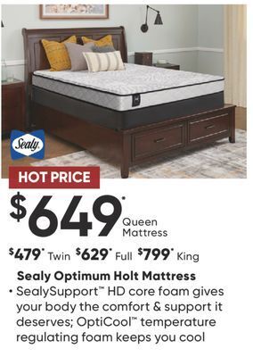 Dormez Vous Sealy optimum holt mattress offer