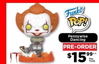Showcase Funko pop! pennywise dancing offer