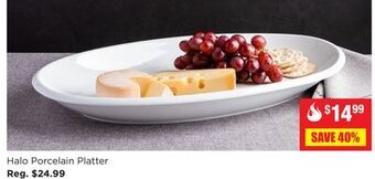 Kitchen Stuff Plus Halo porcelain platter offer