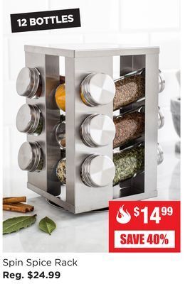 Kitchen Stuff Plus Spin spice rack offer