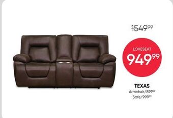 Meubles RD Texas loveseat offer