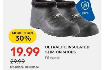 Pronature Ultralite insulated slip-on shoes offer