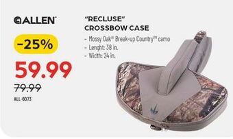 Pronature Recluse crossbow case offer