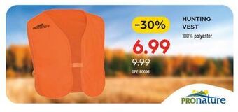 Pronature Hunting vest offer