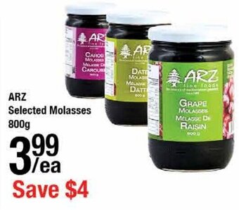 Arz Fine Foods ARZ Selected Molasses 800g offer