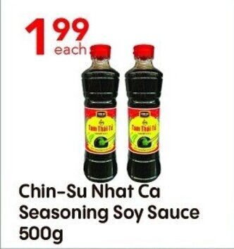 Lucky Supermarket Chin–Su Nhat Ca Seasoning Soy Sauce 500g offer