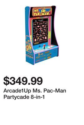 TSC Stores Arcade1up ms. pac-man partycade 8-in-1 offer