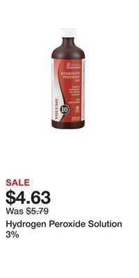 Well Hydrogen peroxide solution 3% offer