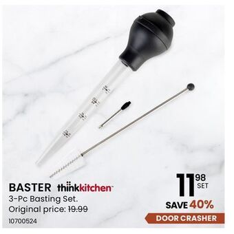 Stokes 3-pc basting set offer