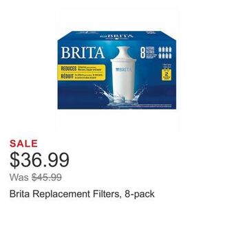 Costco Brita replacement filters, 8-pack offer