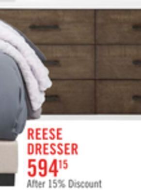 The Brick Reese chest - white and brown offer