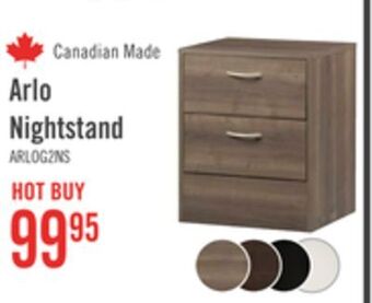 The Brick Arlo nightstand - grey offer