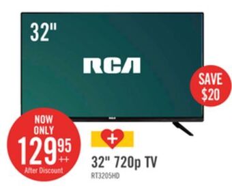 The Brick Rca 32 rt3205 hd led television offer