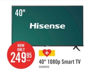 The Brick Hisense a4kv 40 fhd vidaa tv offer