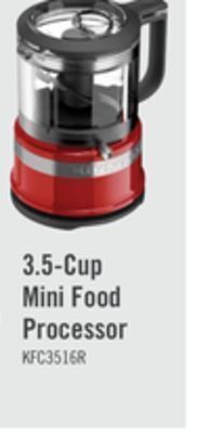 The Brick Kitchenaid 3.5-cup mini food processor - kfc3516er offer