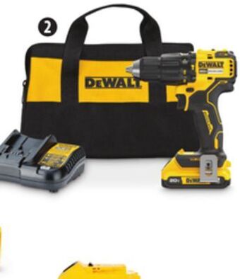 Canadian Tire Dewalt 20v brushless compact 1/2 hammer drill offer