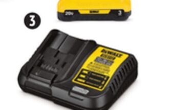 Canadian Tire Dewalt 20v max compact 3.0ah battery & charger offer