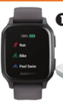 Canadian Tire Garmin venue sq smartwatch, black offer
